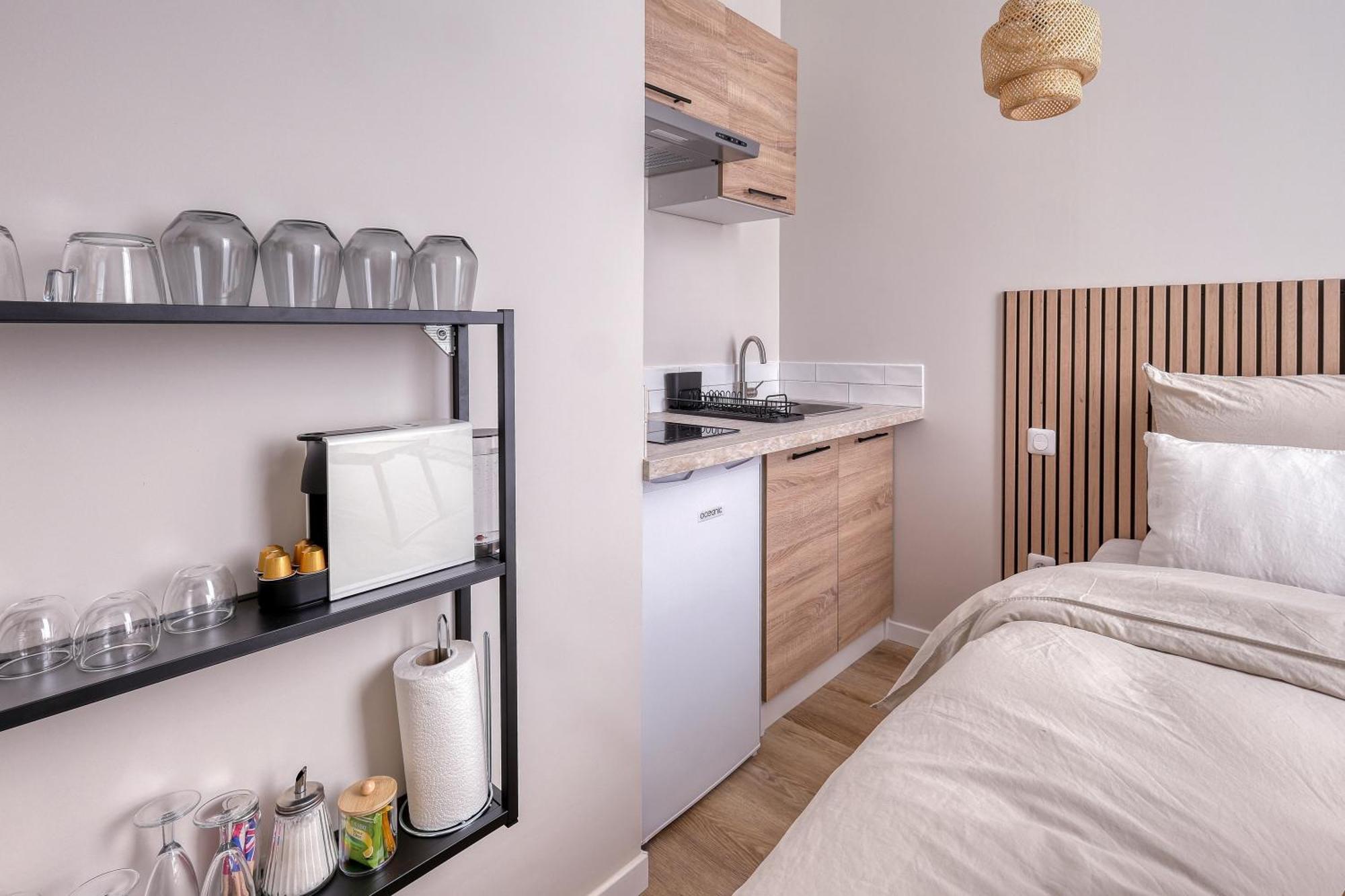 Short Time Suites Toulon Centre 3 "Le Spot" Check-In Auto Exteriér fotografie